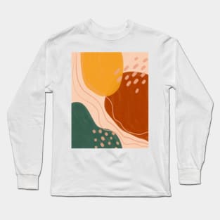 Abstract Shapes 24 Long Sleeve T-Shirt